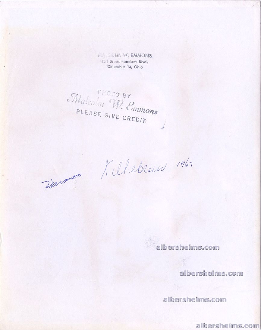 1967 Harmon Killebrew Swings His War Club Original TYPE I Photo by Malcolm Emmons