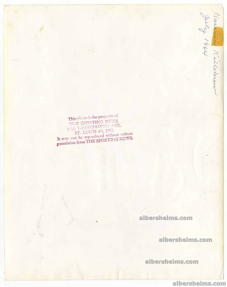 1964 Harmon Killebrew Shows of His Home Run Skills Original TYPE I Photo Sporting News Collection