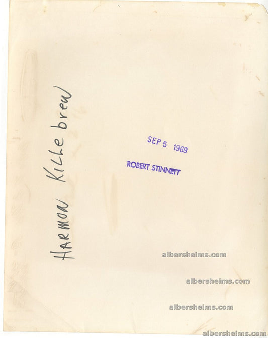 1969 Harmon Killebrew Demonstrates His Fielding Skills Original TYPE I Photo by Robert Stinnett