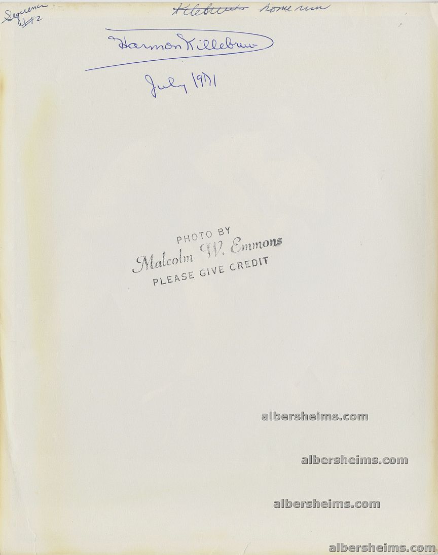 1971 Harmon Killebrew Watches His Historic 1971 All-Star Game Home Run Sail into the Stands Original TYPE I Photo by Malcolm Emmons