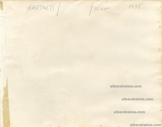 1935 Chicago Cubs Future HOFers - Chuck Klein & Gabby Hartnett Appear on NBC Radio Original TYPE I Photo