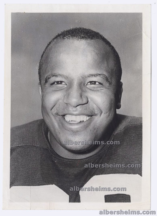 1954 Buddy Young College FB HOF - Baltimore Colts Original TYPE I Photo Image used for his 1955 Bowman #65