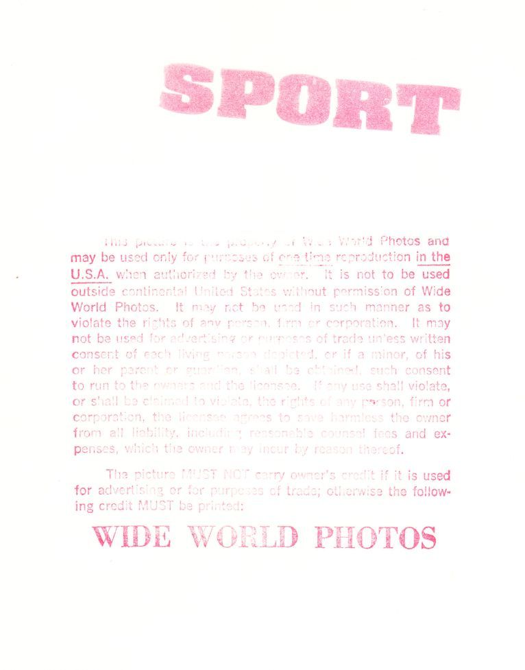 Bob Gibson 1967 Cardinals Wins First World Series Game original photo