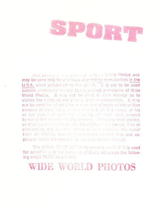 Bob Gibson 1967 Cardinals Wins First World Series Game original photo