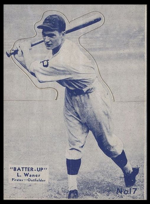 1927 Lloyd Waner Pirates Rookie Original TYPE I Photo Image Used for 1934-36 Batter-Up Baseball Card