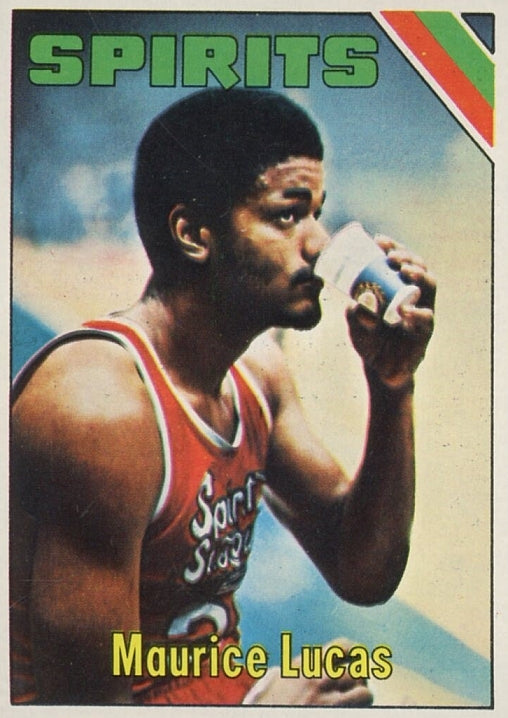 1975 Topps Basketball #302 Maurice Lucas Rookie Card Image Original Photo From Topps Archives