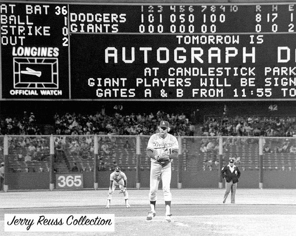 June 27, 1980 Jerry Reuss No-Hitter SF Giants vs. L.A. Dodgers Ticket Stub PSA 4 (Highest Graded) Low Pop!