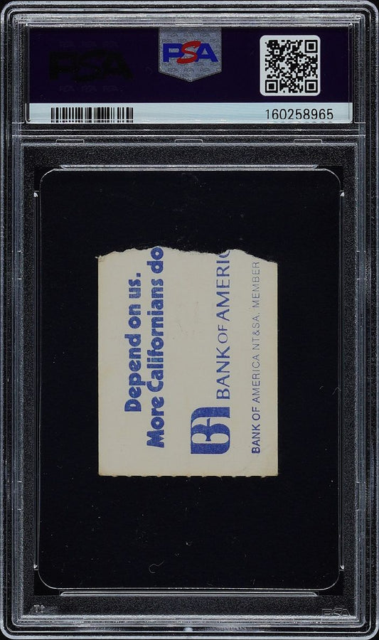 June 27, 1980 SF Giants vs. L.A. Dodgers – Jerry Reuss No-Hitter Ticket Stub PSA 4 (Highest Graded) Low Pop!