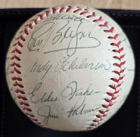 1967 Baltimore Orioles Team Signed AUTO (OAL – Cronin) Baseball #2 by 27