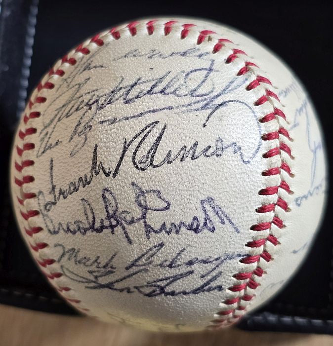 1967 Baltimore Orioles Team Signed AUTO (OAL – Cronin) Baseball #2 by 27