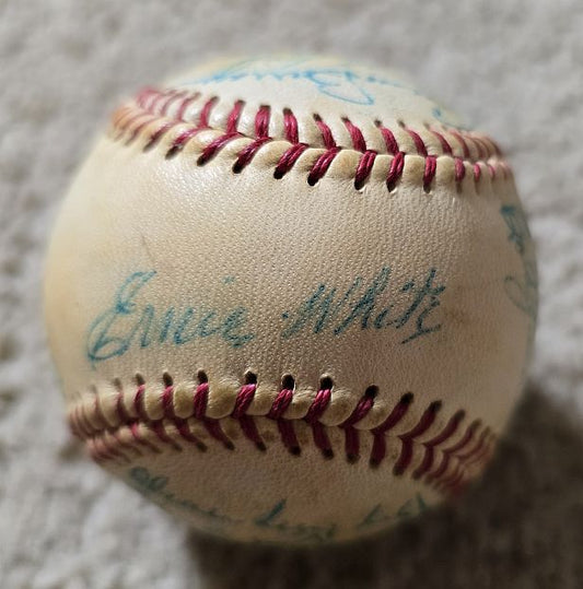 1960 Sacramento Solons Team Signed AUTO PCL Baseball – Final Season