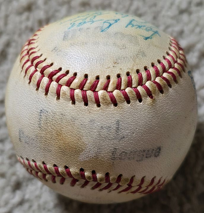 1960 Sacramento Solons Team Signed AUTO PCL Baseball – Final Season
