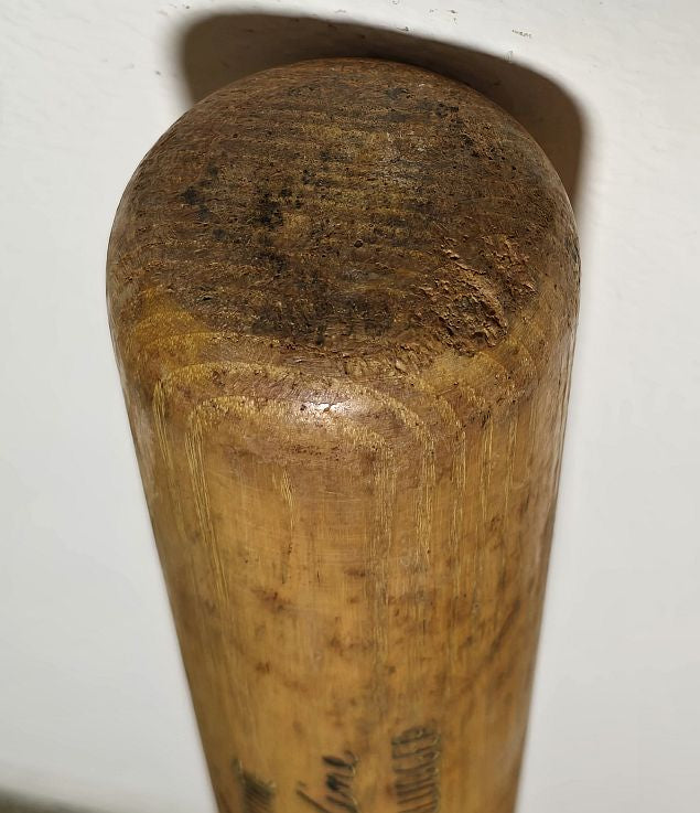 Circa 1970-72 Bobby Wine Batting Practice Used Louisville Slugger Bat #1