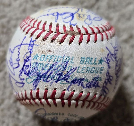 1972 Baltimore Orioles Team Signed AUTO (OAL – Cronin) Baseball /w 29 sigs