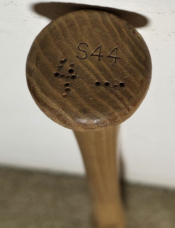 Circa 1970-72 Bobby Wine Batting Practice Used Louisville Slugger Bat #2