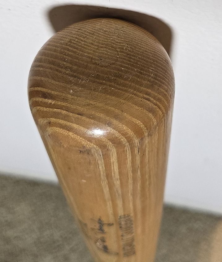 Circa 1964-72 Wes Covington Batting Practiced Used Professional Model Louisville Slugger Professional Model Bat #1 Braves Dodgers