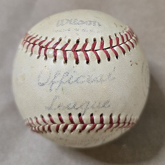 1948 Oakland Oaks PCL Champs Team Signed AUTO Baseball /w Ernie Lombardi Billy Martin