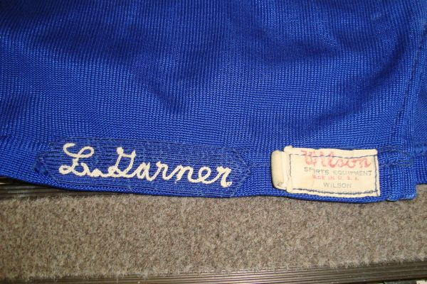 1950's Lee Garner Game Worn Harlem Globetrotters Basketball Jersey