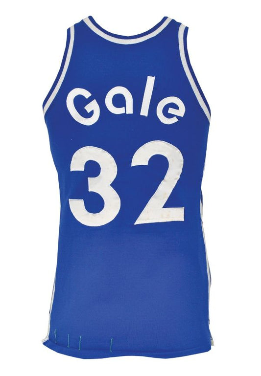 1972-73 Mike Gale Kentucky Colonels ABA Game-Used Road Uniform