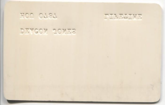 Deacon Jones NFL Alumni Lifetime Certificate & HOF Membership Card Lifetime - Deacon Jones estate