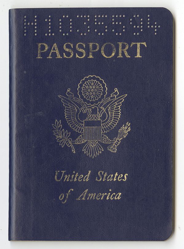 Bill Hartack Legendary Horse Racing Jockey 5 X Kentucky Derby Winner Twice Signed AUTO United States Passport