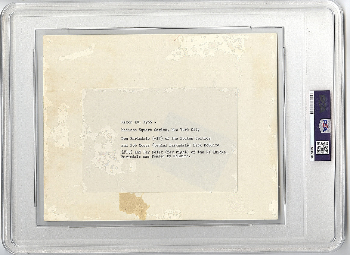 1955 Boston Celtics Don Barksdale 1st Black NBA All-Star Original TYPE I Photo PSA/DNA