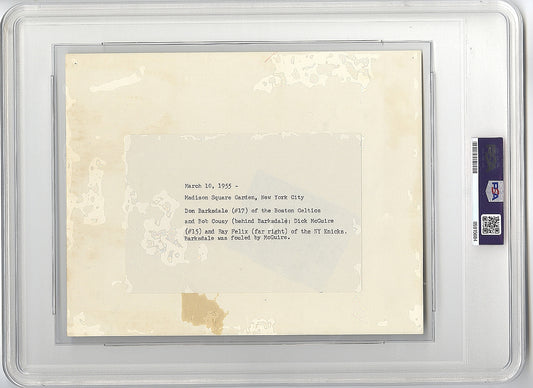 1955 Boston Celtics Don Barksdale 1st Black NBA All-Star Original TYPE I Photo PSA/DNA