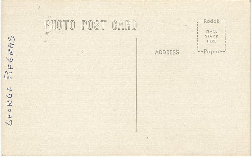 George Pipgras Signed AUTO Real Photo Postcard 1927 New York Yankees D.1986