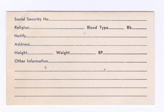 Les Horvath Official Birth Certificate Card 1944 Ohio State Heisman Trophy Winner – Family LOA
