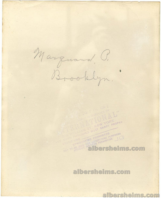 1920 Rube Marquard Brooklyn Dodgers Baseball HOF Stunning Original TYPE I Photo