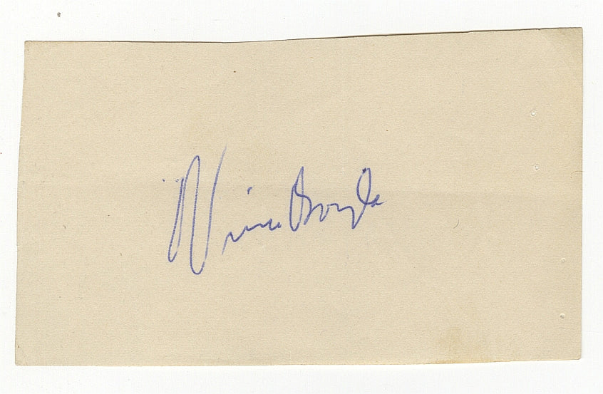 Vince Boryla 1948 Olympic Basketball Team – NY Knicks – 1951 NBA All-Star Signed AUTO album page