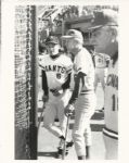 1978 Reds Tour of Japan vs Yomiuri Giants original photo