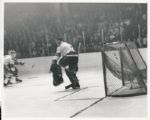 New York Rangers – Jacques Plante original 1964 photo vs Chicago