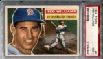 1956 Topps #5 Ted Williams PSA NM 7 – White Back