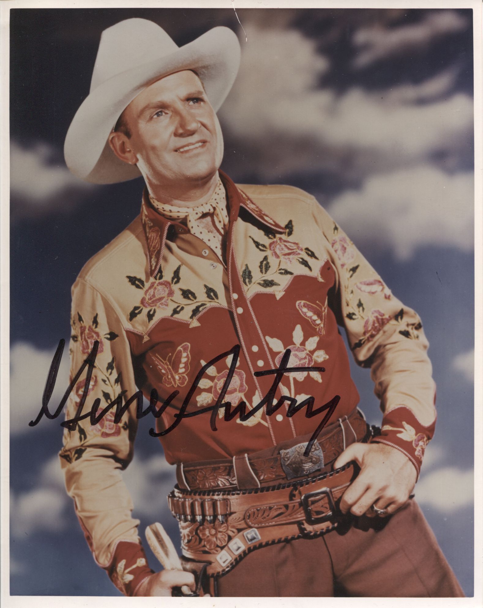 Item Detail - Gene Autry signed color photo Cowboy Actor Singer - First ...