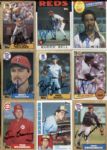Group Lot of 50 plus 1980’s signed baseball cards