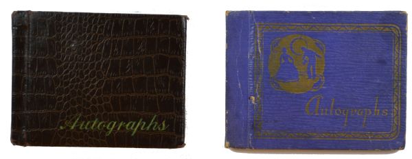Lot of 2 autograph albums w/ 100-plus Baseball Signatures Circa 40’s-50’s