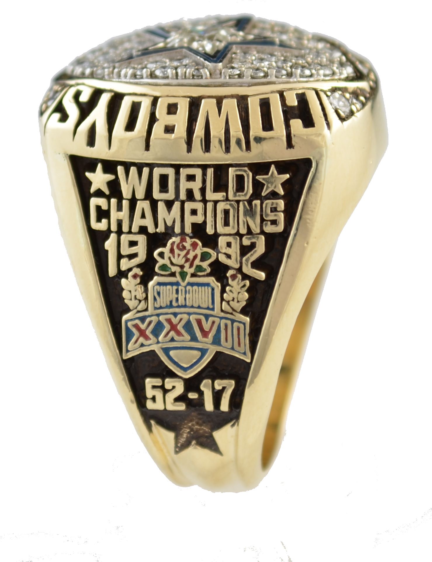 Lot Detail - 1992 DALLAS COWBOYS SUPER BOWL CHAMPIONSHIP RING – ERIK