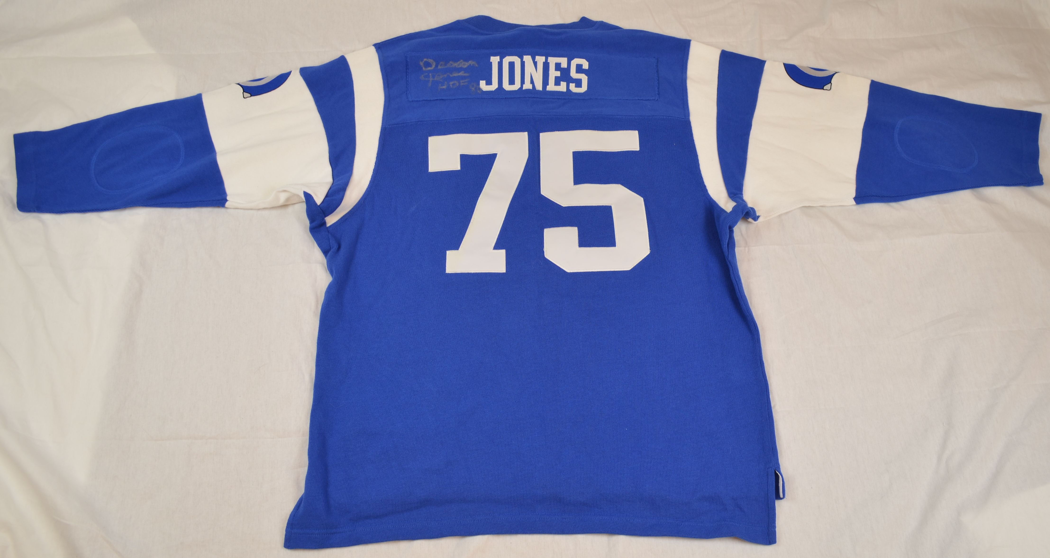 Deacon Jones Framed Signed Jersey JSA Autographed Los Angeles Rams