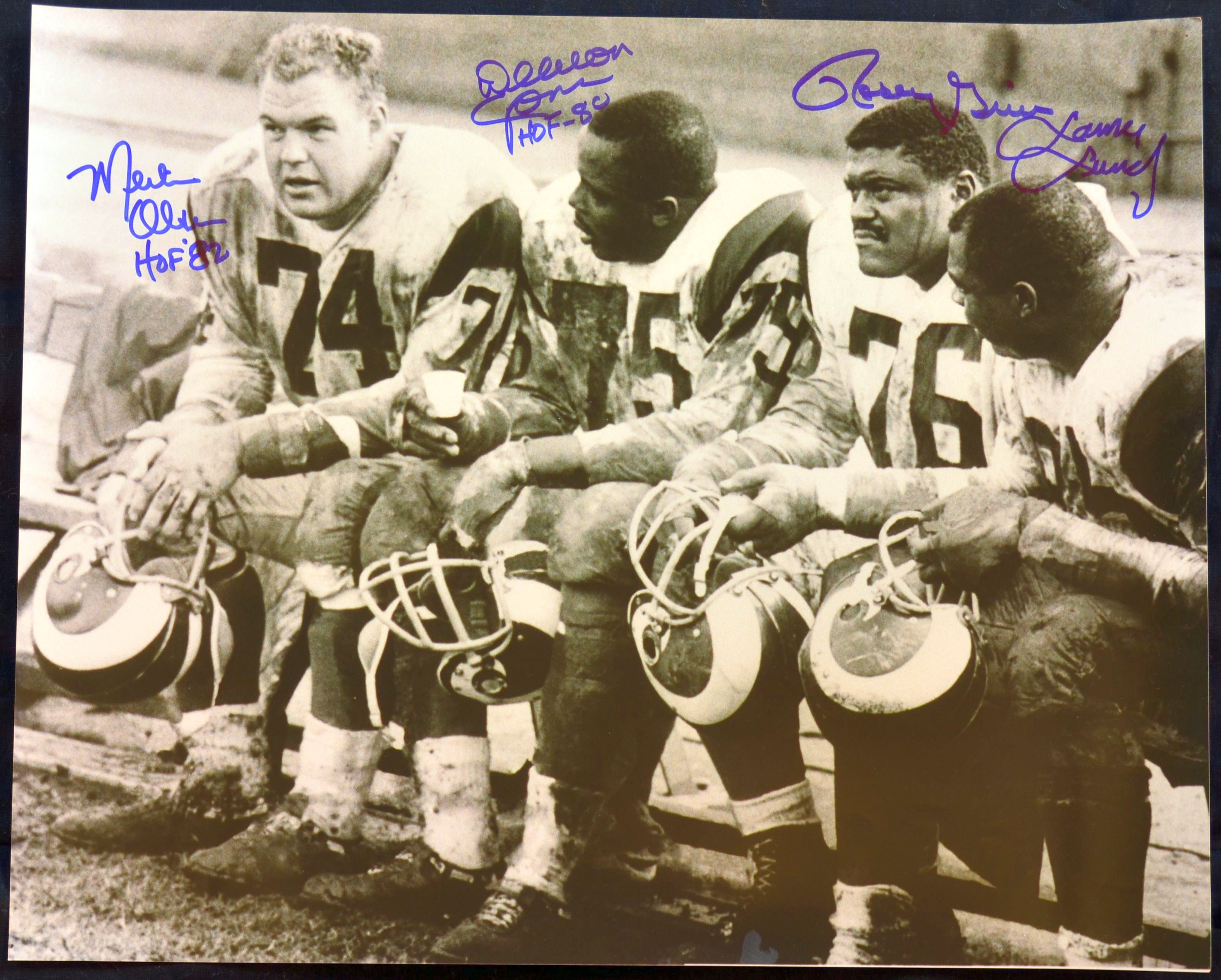 the fearsome foursome of the los angeles rams