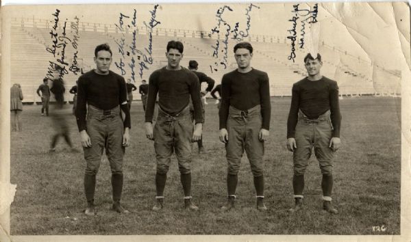 The Four 4 Horsemen of Notre Dame Signed Photo – Joe Bach Estate