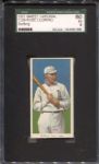 1909-11 T206 Sweet Caporal – Rube Oldring – Batting - SGC 60 - EX 5