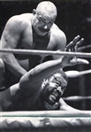 The Iron Sheik and Junkyard Dog 1985 Original Photo