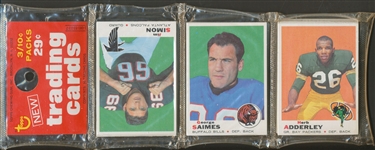 1969 Topps Football Unopened Rack Pack – BBCE Authenticated