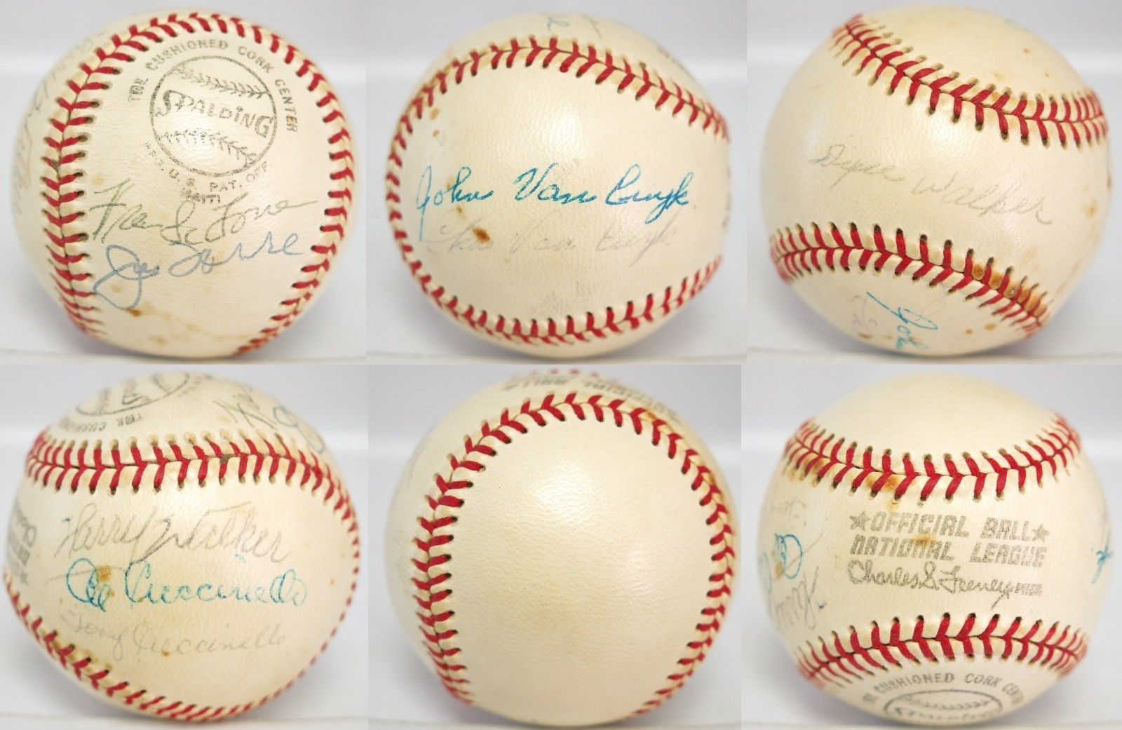 Lot Detail Major League Baseball Brothers Multi Signed Baseball 4