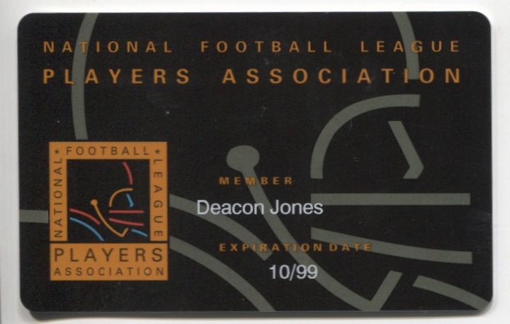 Item Detail Deacon Jones Nfl Players Association