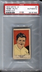 1923 W515-2 BABE RUTH #3 PSA Authentic - Hand Cut