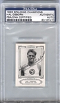 Hal Harold Osborn Gold Medal Olympian Signed 1926 Spalding Champions PSA/DNA