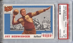 1955 Topps All-American Heisman RC Jay Berwanger #78 PSA 8 NM-MT