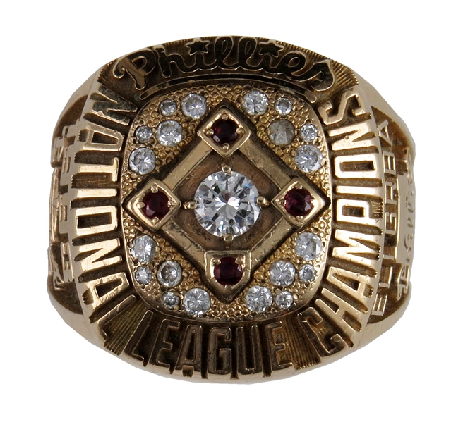1993 Philadelphia Phillies National Championship Ring – Eli Grba